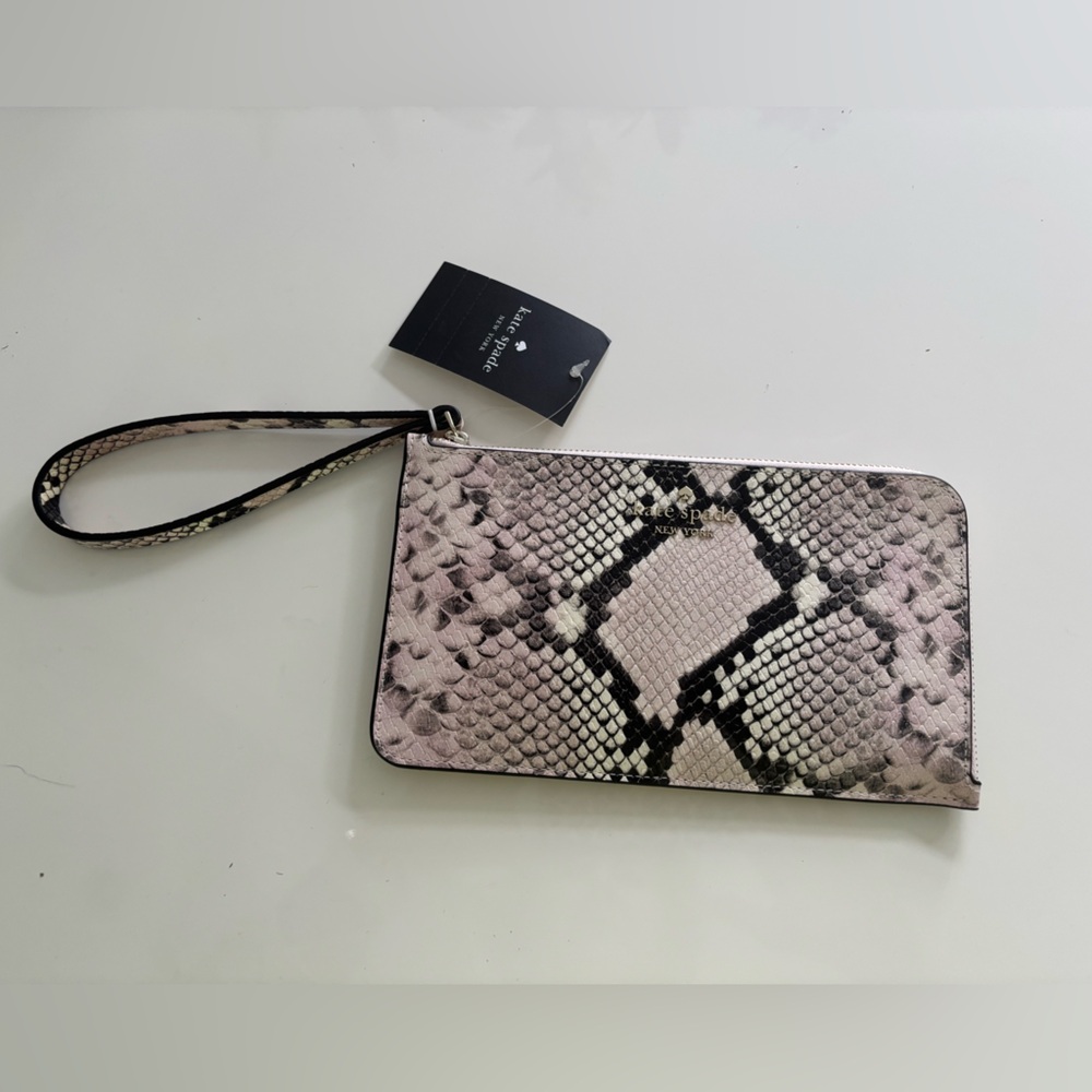 Brand New Kate Spade Lucy L Zip Wristlet